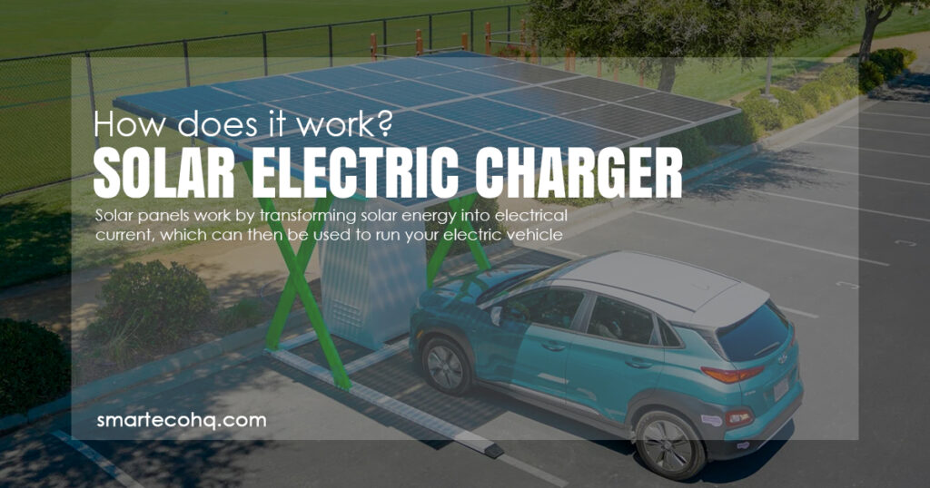 How does solar electric charger works