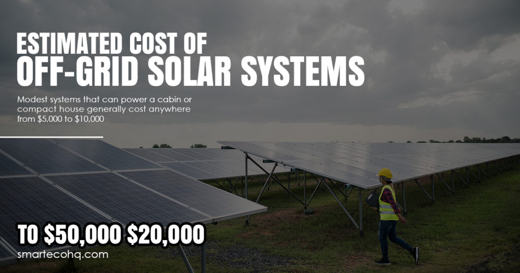 off-grid solar system cost