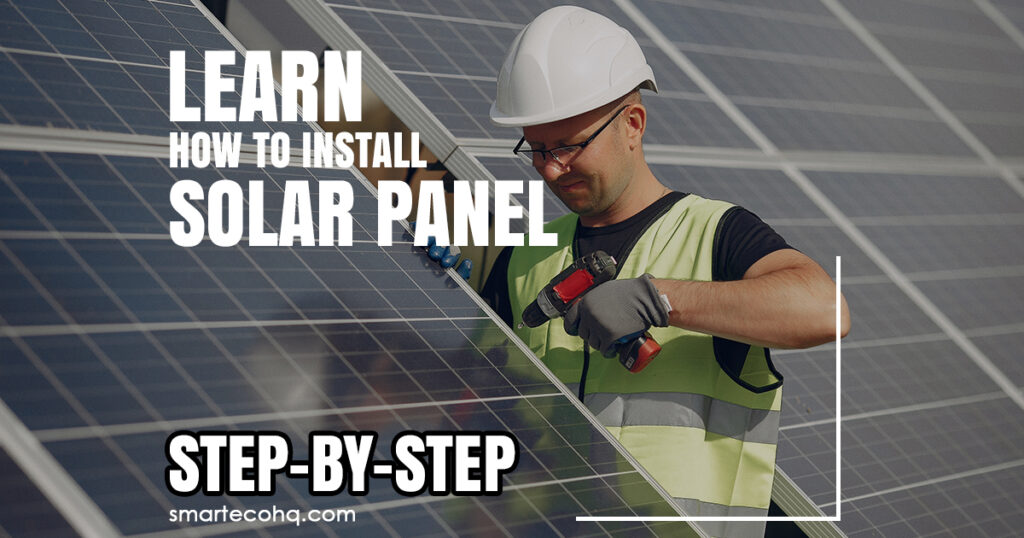 How to install solar panel