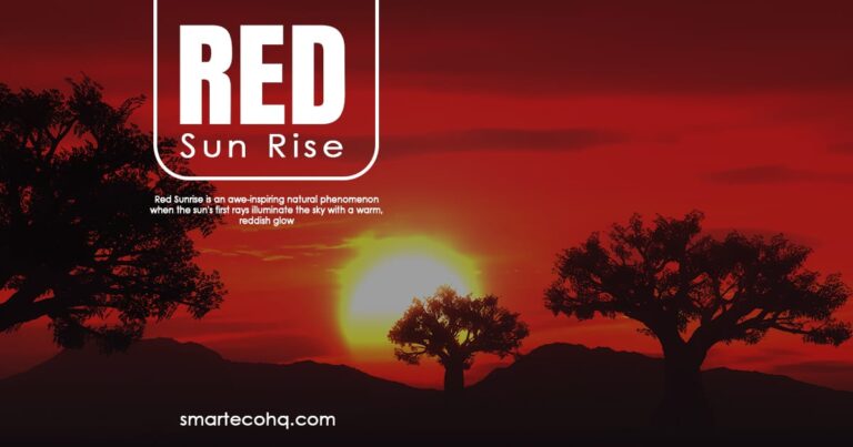 The Magic of a Red Sunrise: Understanding the Science Behind the Colors